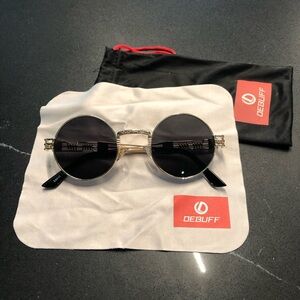 Gold Sunglasses by Debuff